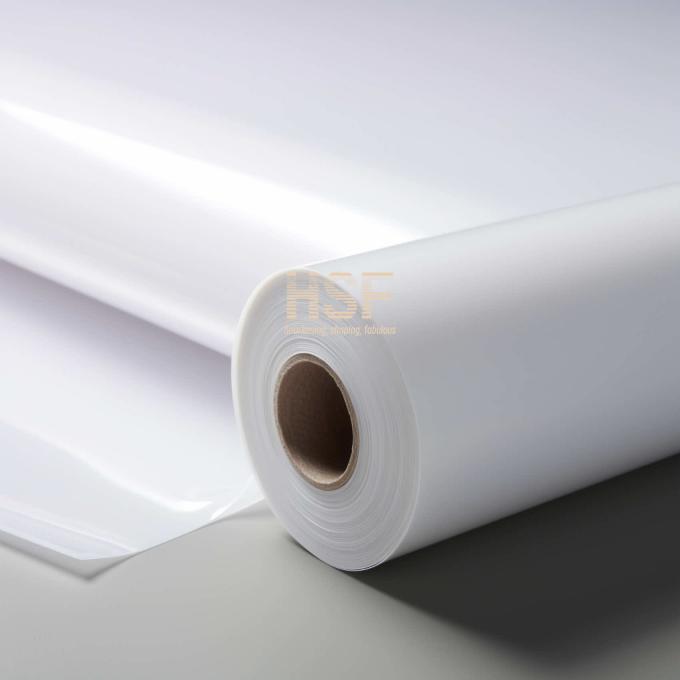 80Î¼m Opaque White Mono Axially Oriented PE Film Roll product display