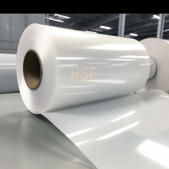 75Î¼m Translucent White MOPP Film product sample